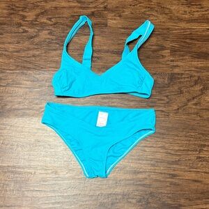 Xhilaration Bright Blue Bikini Set